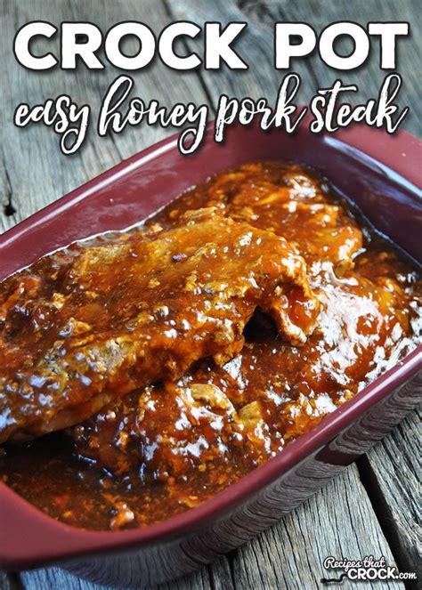 crock pot pork steak recipes.